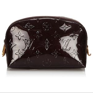 Louis Vuitton Purple Vernis Cosmetic Pouch